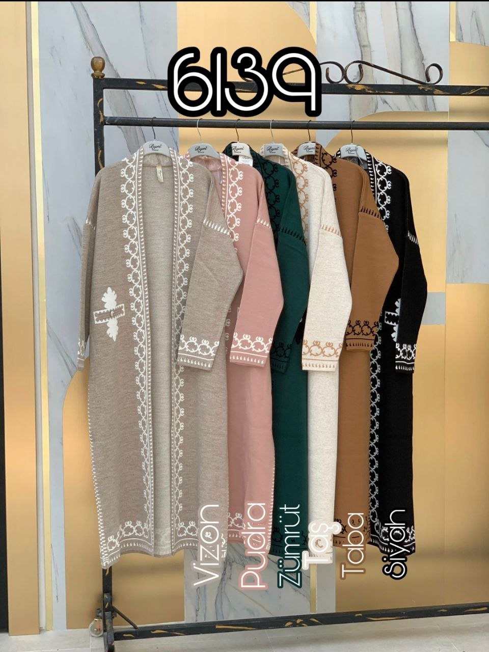 Siyah Ceket 6139 Triko Hirka