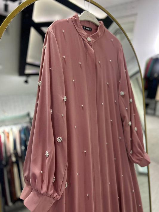 Lulu Yazlık Günlük Elbise – Pembe Renk