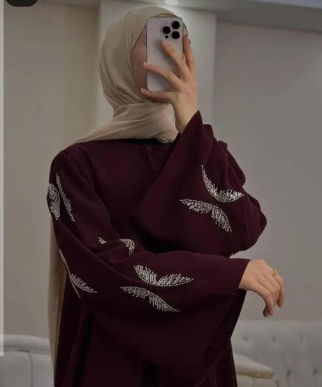 Kelebek Abiye Resmi  Yaz  (Burgundy)
