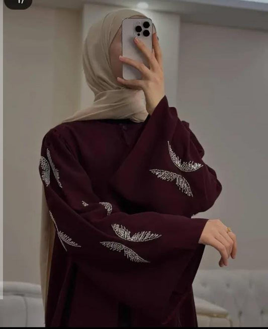 Kelebek Abiye Resmi  Yaz  (Burgundy)