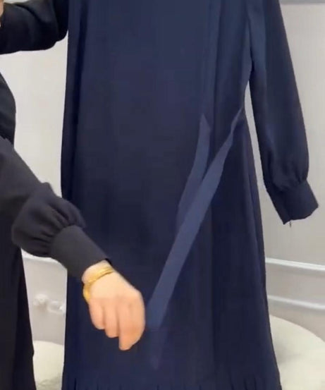 Dima yazlık günlük elbise – Siyah renk