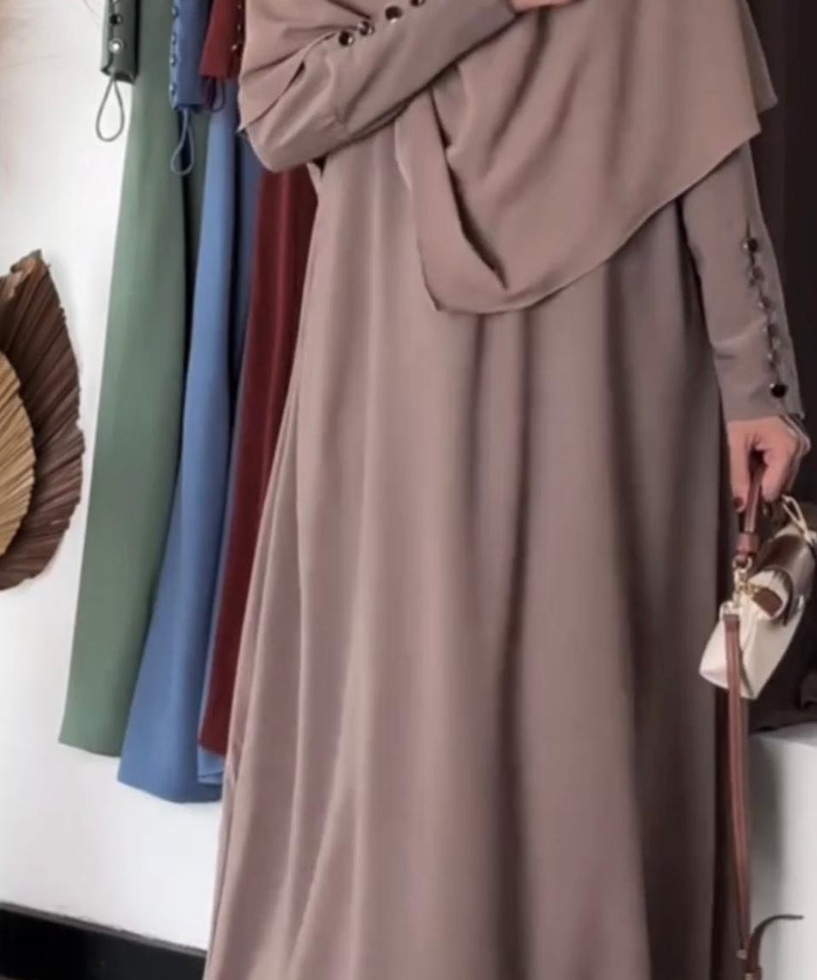 Akleh  Ferace Takimi Mode (Kahverengi)1823