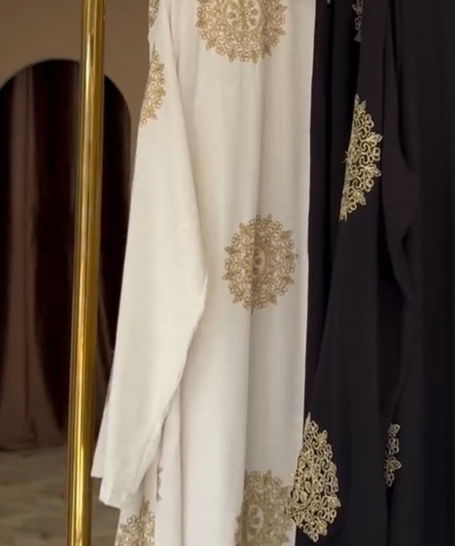 Dehab" Yazlık Resmi Takım (Beyaz)