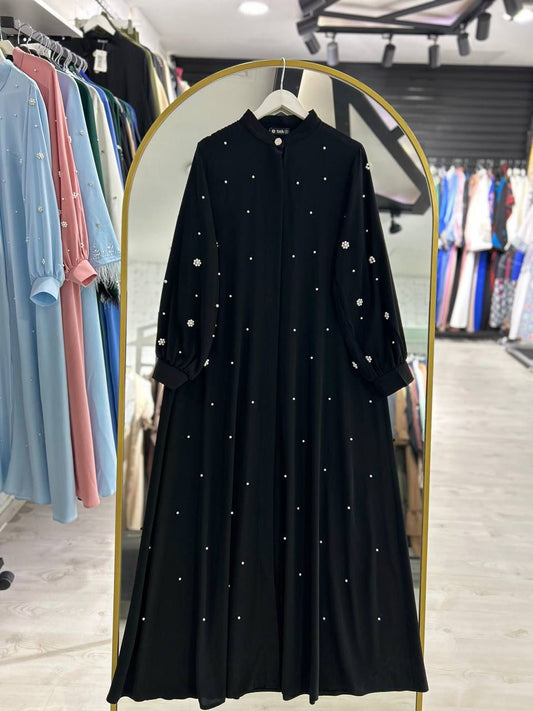 Lulu Yazlık Günlük Elbise – Siyah Renk